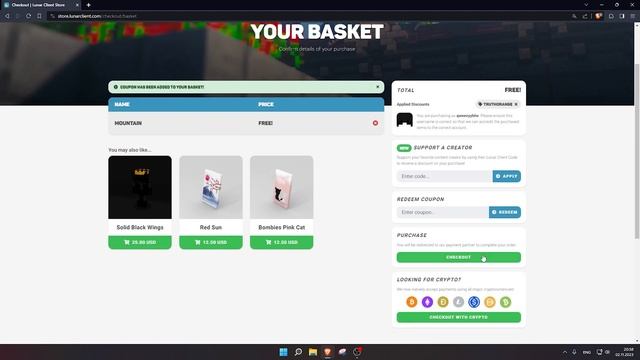 ?КАК ПОЛУЧИТЬ БЕСПЛАТНЫЙ ПЛАЩ В ЛУНАР КЛИЕНТЕ? ХАЙПИКСЕЛЬ БЕДВАРС смотреть онлайн