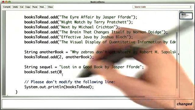 Lost In A Good Book - Intro to Java Programming смотреть онлайн