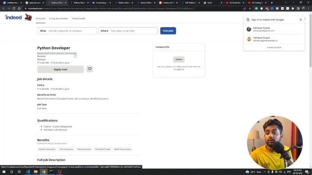 Companies hiring for Django Developer Salary Upto 40 Lakhs!!! APPLY NOW смотреть онлайн