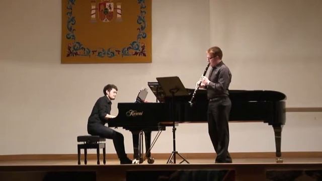 Primera rapsodia para clarinete y piano de C. Debussy смотреть онлайн