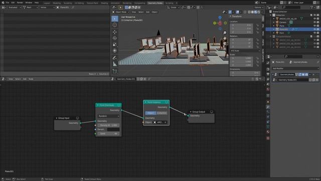 Setting up a Simulation: Simple Geometry Node Setup and Usage in Synthetic Data смотреть онлайн