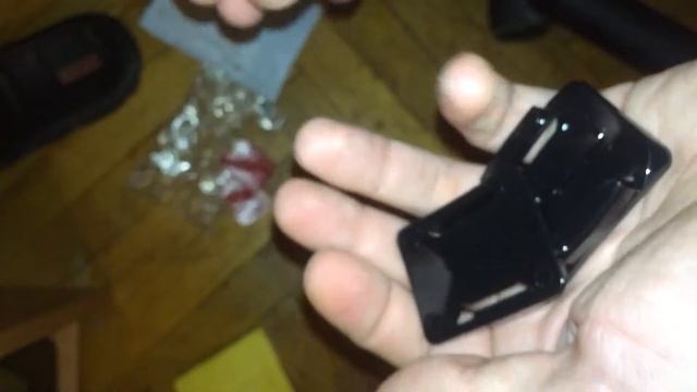 Распаковка Крепление база изогнутое + скотч 3М коплект 2 шт смотреть онлайн