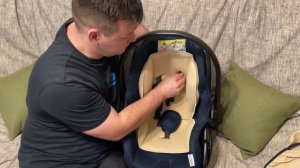 Как снять чехол с автокресла Babyton