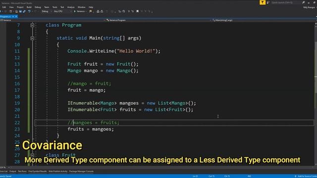 Covariance vs Contravariance in Programming Languages смотреть онлайн
