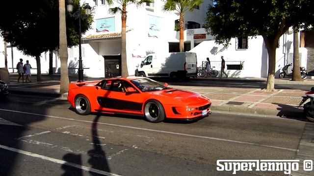 Very Rare Ferrari 512 TR Hamann with 1000 Bhp! смотреть онлайн