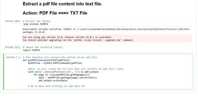 Convert pdf to text file with Python смотреть онлайн