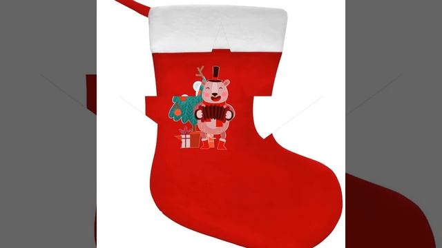 Новогодние носки для подарков смотреть онлайн