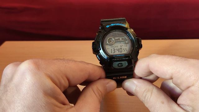 Casio G-shock G-Lide GWX-8900 (Unboxing) смотреть онлайн