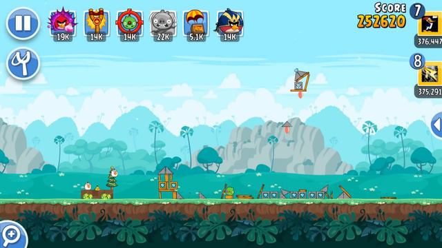 Angry Birds Friends Tournament All Levels Week 331-A MOBILE Highscore POWER-UP walkthroug смотреть онлайн