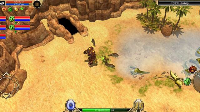 [Titan Quest, Summoner, Legendary] Act II - The Beast of Legend (Wadjet Canyons) смотреть онлайн