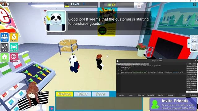 My Supermarket Script Roblox GUI | Working | Updated смотреть онлайн