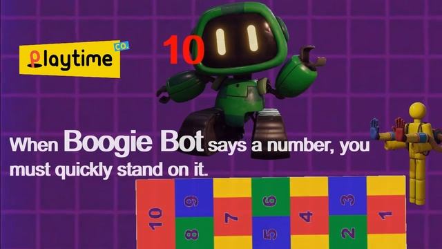 Poppy Playtime: Chapter 3 - New Mini Game with Boogie Bot VHS смотреть онлайн