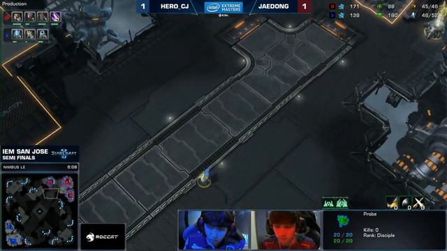 StarCraft 2 - Jaedong vs. herO (ZvP) - IEM 2014 San Jose - Semifinal смотреть онлайн
