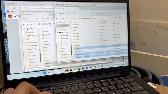Установка эмуляторов RetroArch на Nintendo Switch. смотреть онлайн