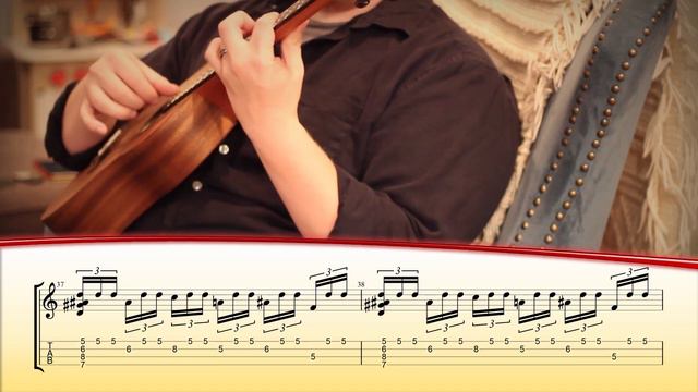 How To Play "Leyenda (Excerpt)" by Albeniz On Ukulele (Baritone) - Yook Toots смотреть онлайн