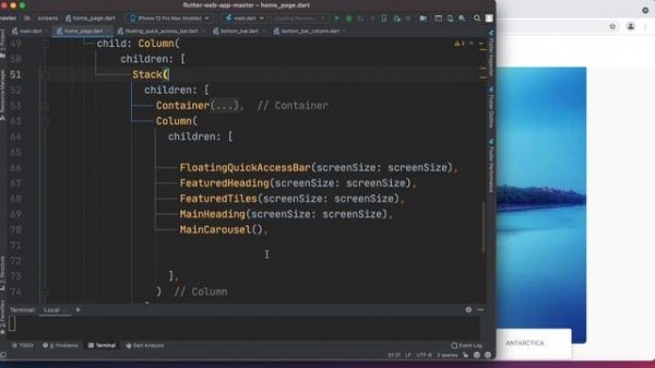 Complete Flutter Web App | A Responsive Website Tutorial for Beginners