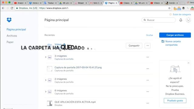 Dropbox. Como acepto, veo y abro una carpeta que me compartieron смотреть онлайн