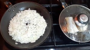 Питаюсь месяц на 4500 руб. День № 13. Салат Рыба под маринадом