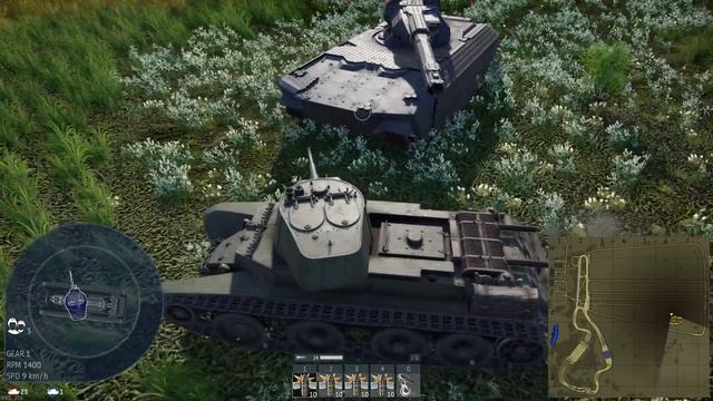 WAR THUNDER'S FUTURE VEHICLES VS LEOPARD 2A6 (+MinoTaur vs D-0TR) - WAR THUNDER смотреть онлайн