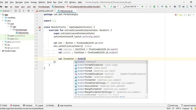 Tutorial Android | Format Angka Menjadi Format Rupiah смотреть онлайн