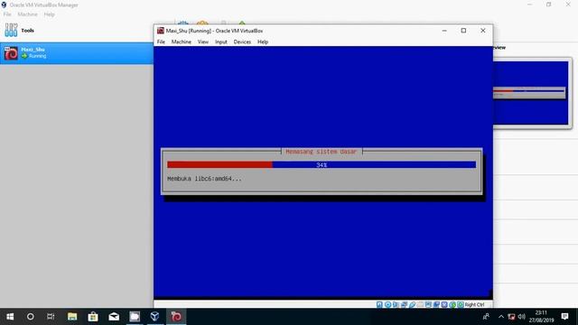 Menginstal Linux CLI di Oracle VM Virtualbox смотреть онлайн