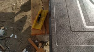 Востановление и ремонт китайской входной металлической двери своими руками