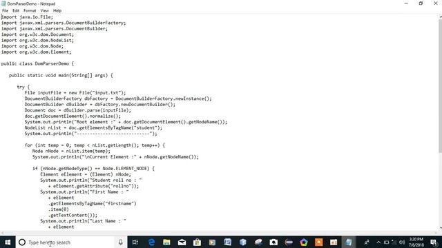 DOM XML PARSER in advanced java in kannada смотреть онлайн