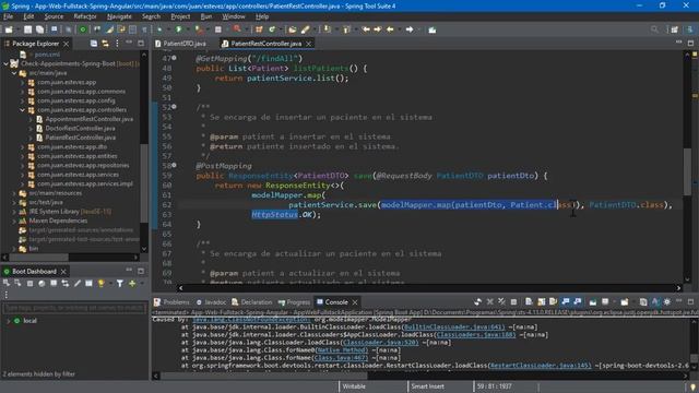 21. App Fullstack || Adicionando la librería ModelMapper al proyecto смотреть онлайн