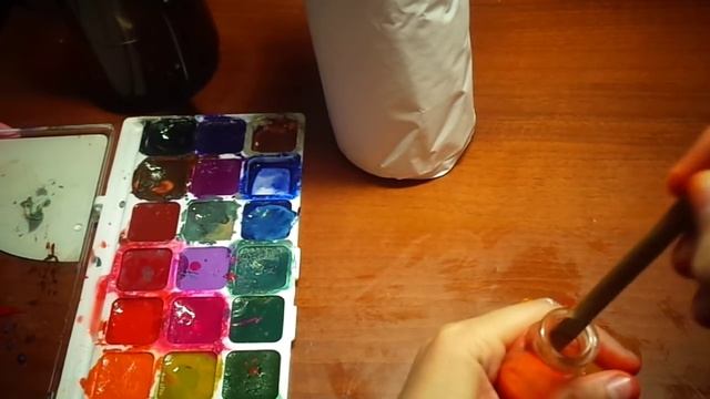 Как сделать космос в бутылке (How to make space in the bottle) смотреть онлайн