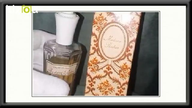 Vintage Madame Rochas Eau De Cologne Old Retro Perfume Made In France 1960