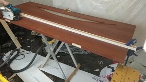 Подрезка дешевого дверного полотна по ширине