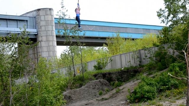 г. Новосибирск Коммунальный мост. смотреть онлайн