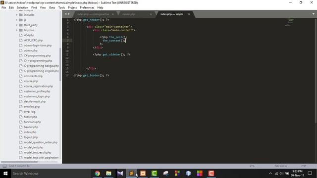Wordpress part #10: Replace static Content of a page by wordpress dashboard content. смотреть онлайн