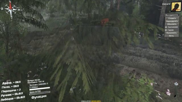Мод Ford E350 4×4 — для SpinTires 03.03.16 смотреть онлайн