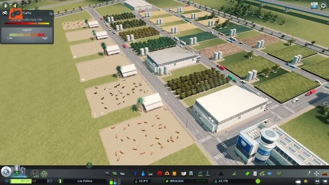 محاكي بناء المدن #8 ازدهار الاقتصاد - أول مشروع ضخم | مدينة السلام | Cities Skylines смотреть онлайн