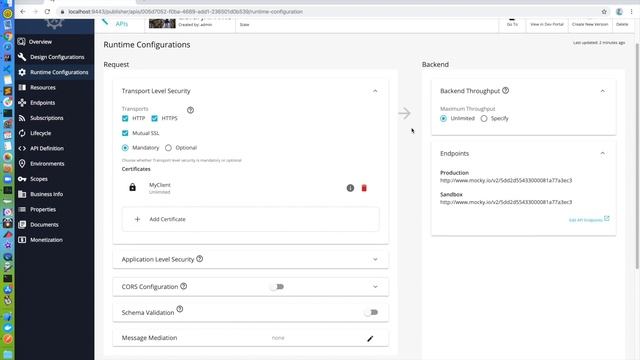 [WSO2 APIM 3.0] Mutual TLS for REST APIs смотреть онлайн