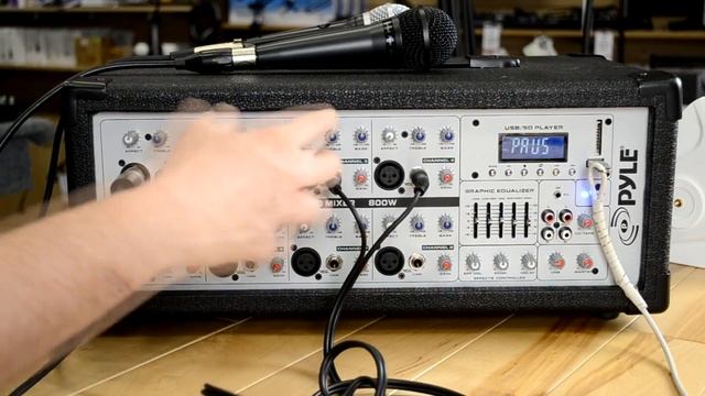 Learn the Basics How to Setup a Portable Power 8CH Audio Mixer Like the Pyle PMX840BT or PMX802M смотреть онлайн