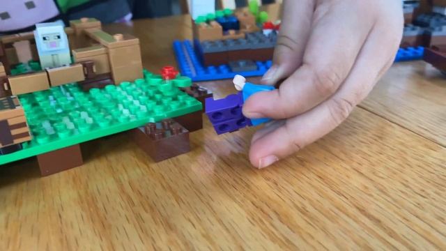 LEGO Minecraft First Night, Mushroom Island, And Farm REVIEWED! (No Dads Allowed)