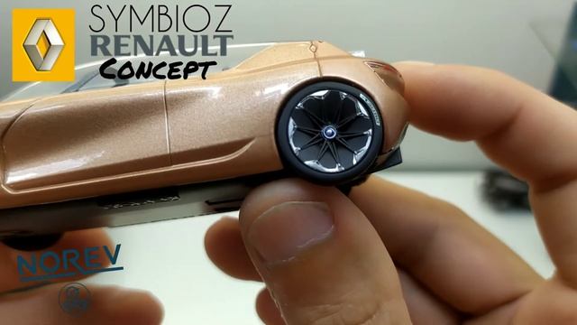 Очередной концепт от Norev | обзор модели Renault Symbioz 1:43 смотреть онлайн