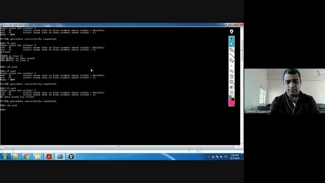 Cursor in Oracle | Implicit and Explicit Cursor | Cursor Attributes | Dinesh Bhawnani | BIT DURG смотреть онлайн