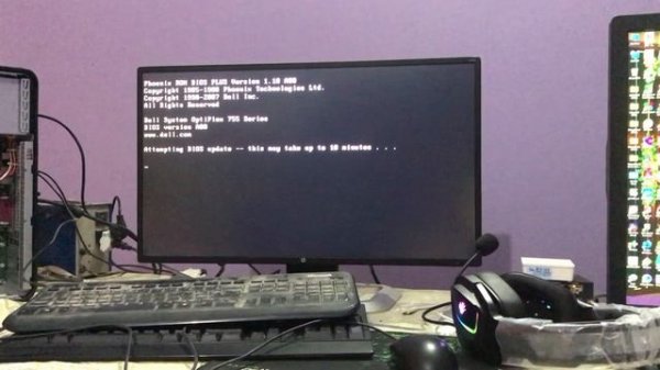 Dell OptiPlex 755: Old BIOS A10 to Latest A22 for Support New CPU & Fixed Fan Issue