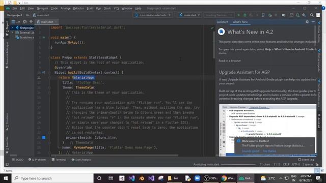 Flutter download and install on Windows 10 on Android studio смотреть онлайн
