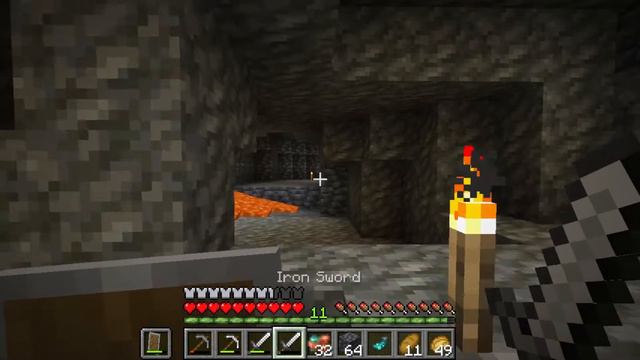 Minecraft №32 - Заблудиться в пещере и всё потерять смотреть онлайн