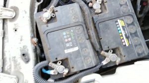 Установили 2 аккумулятора для проекта ваз 2111