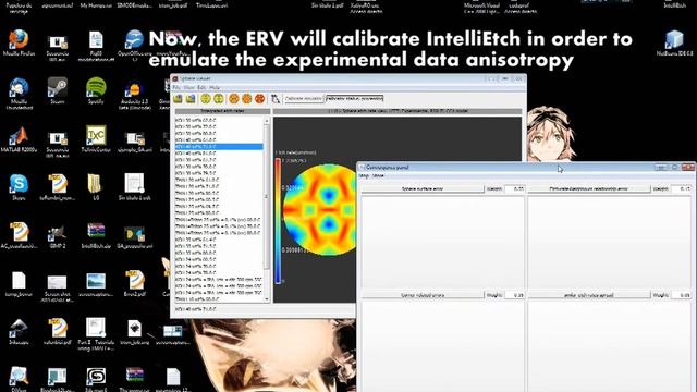 IntelliEtch, simulator calibration for KOH 40wt 70C using experimental data смотреть онлайн
