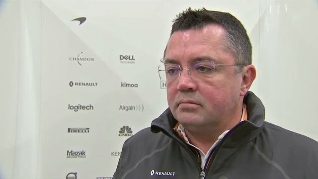 Eric Boullier - McLaren Racing Director pre-season interview смотреть онлайн