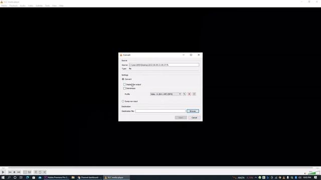 Premiere Pro - Convert FLV to MP4 From VLC Player / Error Import FLV Video Format. смотреть онлайн