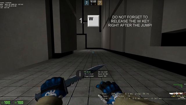 How To Bhop (bunny hop)For Beginners in Counter-Strike: Global Offensive смотреть онлайн