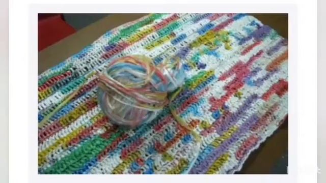 мастер-класс "Коврик из полиэтиленовых пакетов" смотреть онлайн