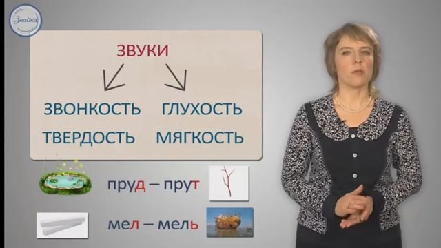 Согласные буквы и их звуки. Видео урок 1 класс смотреть онлайн